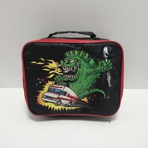 Snap On Lunch box vintage Soft Shell 90s Dragon